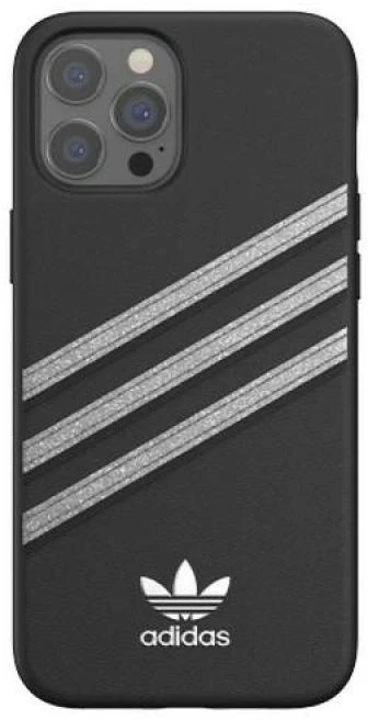 Apple iPhone 12 Pro Max Adidas OR Moulded dėklas Woman juodos spalvos