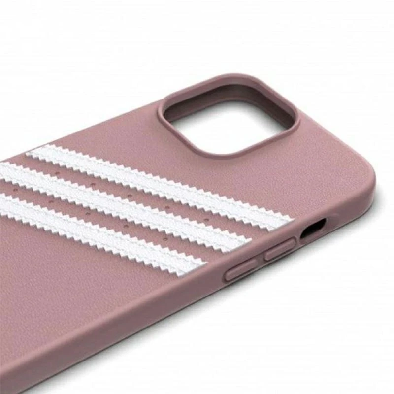 Adidas OR Moulded Dėklas PU Apple iPhone 13 Pro Max 6,7″ rožinės spalvos 47809