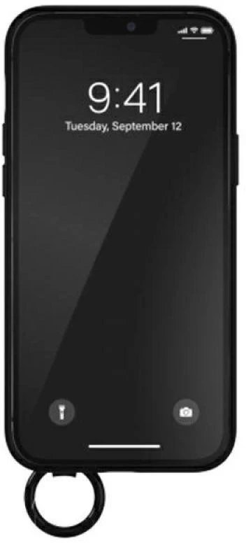 Adidas OR Hand Strap dėklas Apple iPhone 13 ProMax 6,7″ juodos spalvos 47139