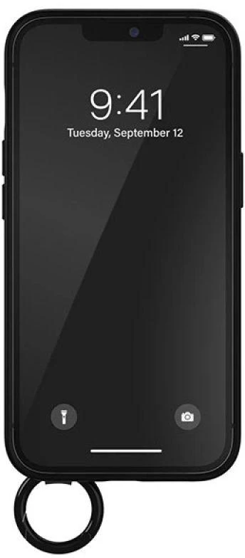 Adidas OR Hand Strap dėklas Apple iPhone 13 Pro/13 6,1″ juodos spalvos-žalios spalvos 47111
