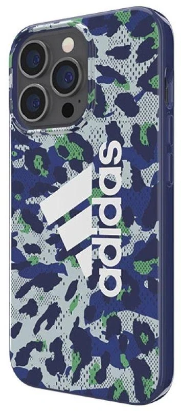 Adidas OR Snap Dėklas Leopard Apple iPhone 13/13 Pro 6,1″ mėlynas 47260