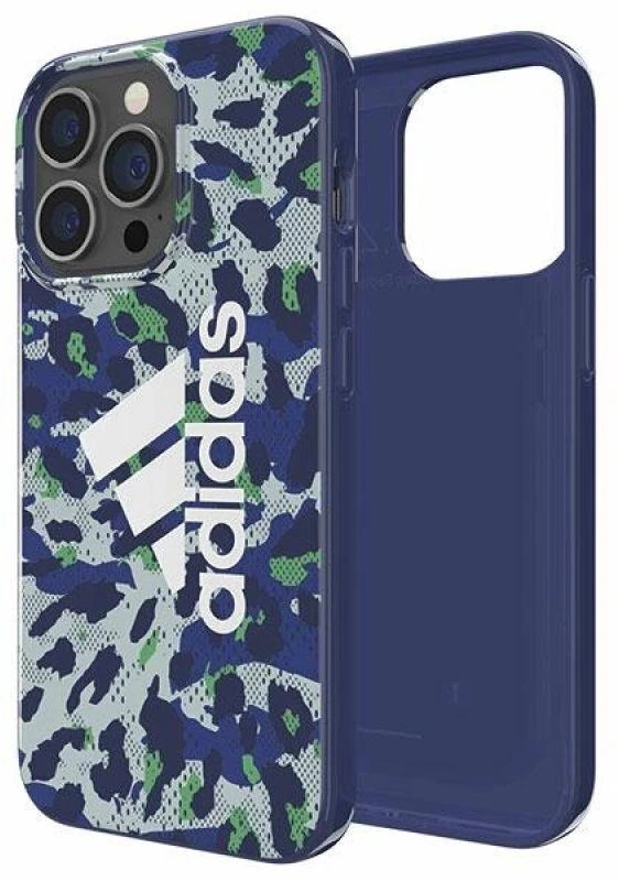 Adidas OR Snap Dėklas Leopard Apple iPhone 13/13 Pro 6,1″ mėlynas 47260
