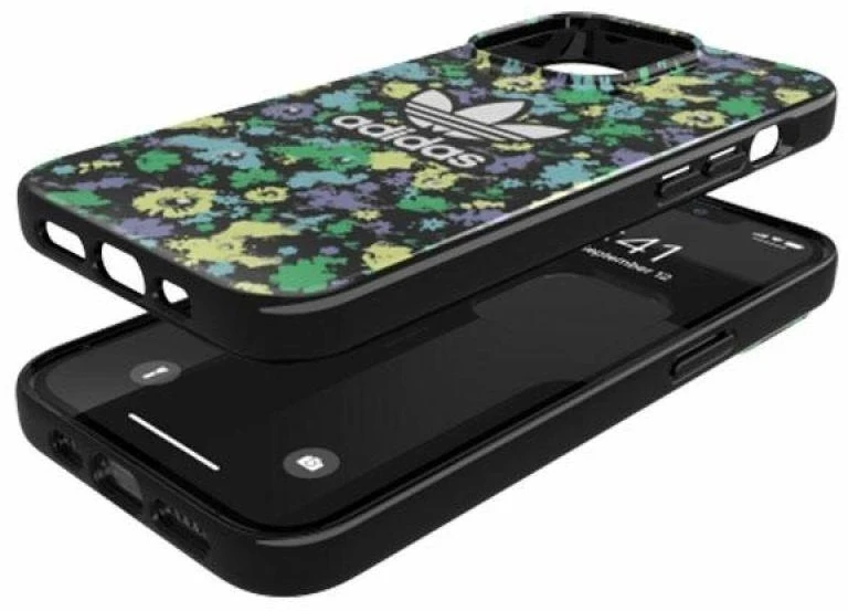 Apple iPhone 13 Pro Adidas ARBA Snap dėklas Flower AOP margaspalvis