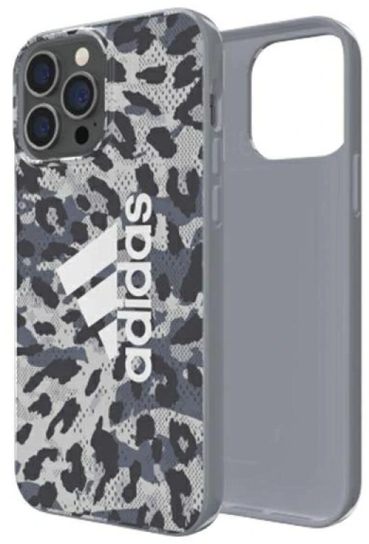 Apple iPhone 13 Pro Max Adidas OR Snap dėklas Leopard pilkos spalvos