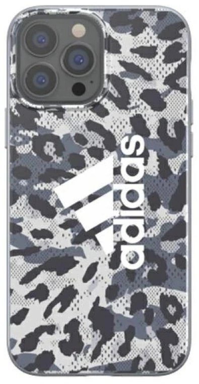 Adidas OR Snap Dėklas Leopard iPhone 13 Pro / 13 6,1″ pilkas 47259
