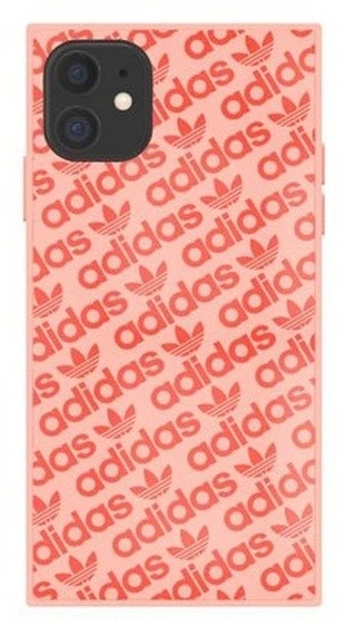 Adidas OR Square dėklas iPhone 11, rožinis