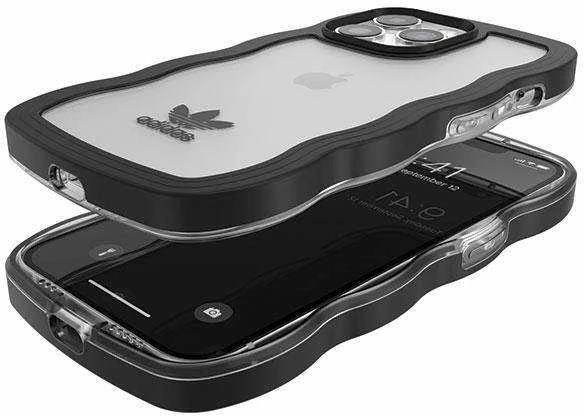 Adidas OR Wavy Dėklas Apple iPhone 13 Pro/13 6,1″ juodos spalvos-skaidrus 51900