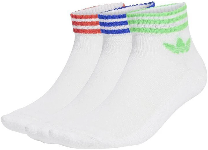 Adidas Originals 3-dryželių kulninės kojinės, 3 poros JV7439