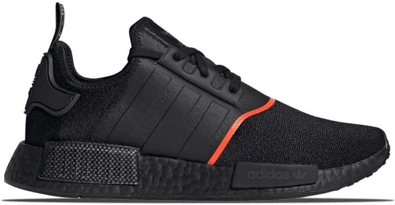 Adidas Originals NMD R1 Tamsiai juodi lengvi vasaros sportiniai batai - EE5085