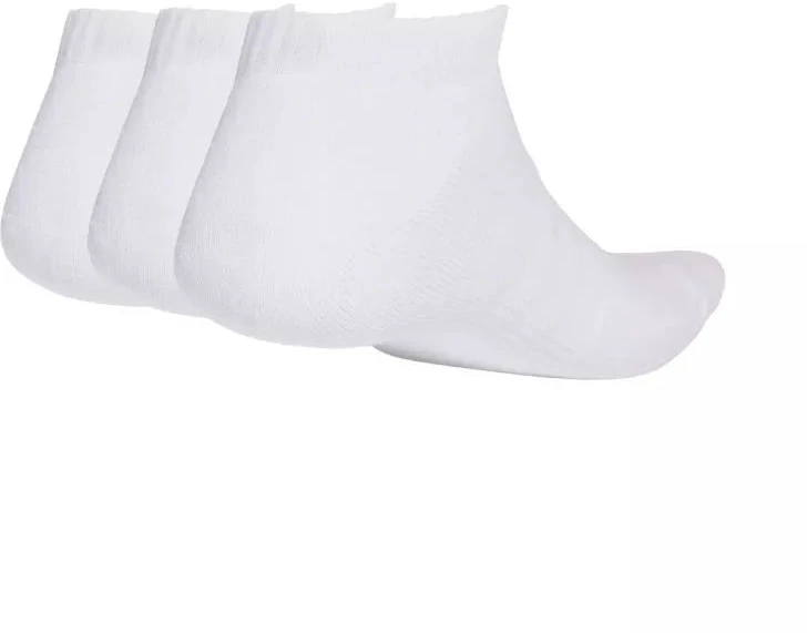 Adidas Paminkštintos Essentials Trumpi kojinaičiai, 3 poros, baltos JZ0535