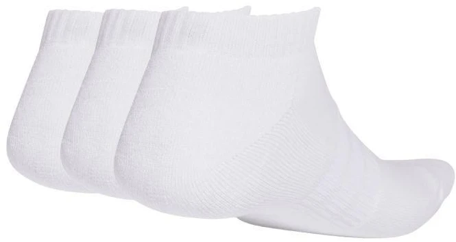 Adidas Paminkštintos Essentials Trumpi kojinaičiai, 3 poros, baltos JZ0535