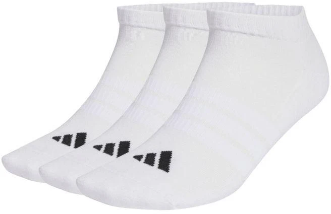 Adidas Paminkštintos Essentials Trumpi kojinaičiai, 3 poros, baltos JZ0535
