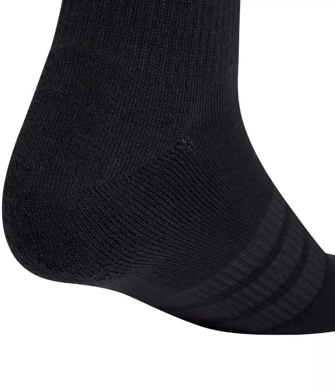 adidas Paminkštintos Sportinės 3 poros Kojinės Juodos KC9626