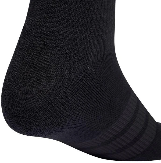 adidas Paminkštintos Sportinės 3 poros Kojinės Juodos KC9626