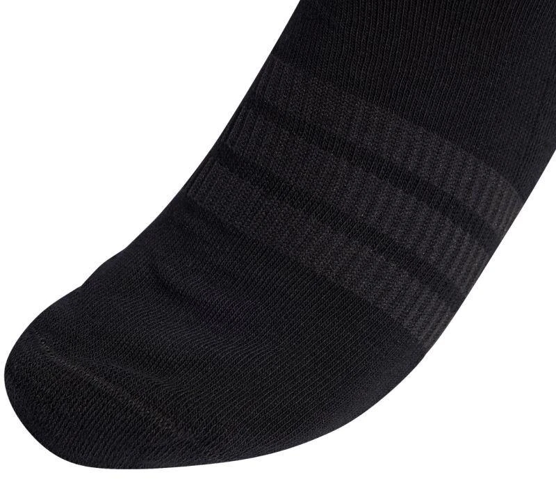 adidas Paminkštintos Sportinės 3 poros Kojinės Juodos KC9626