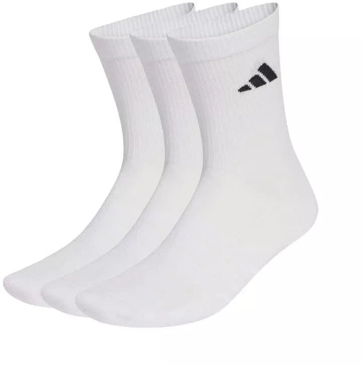 adidas Paminkštintos Sportinės Kojinės 3 poros Baltos JZ0530