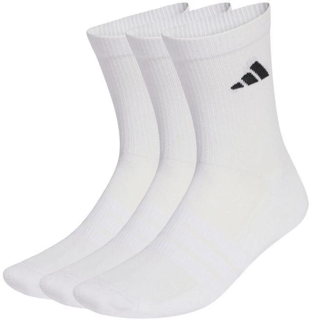 adidas Paminkštintos Sportinės Kojinės 3 poros Baltos JZ0530