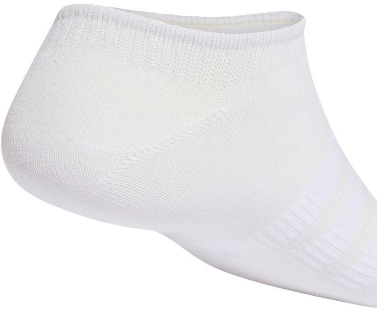 Adidas Ploni&Lengvi Sportiniai Nematomi Kojiniai, 3 poros, Balti JZ0534