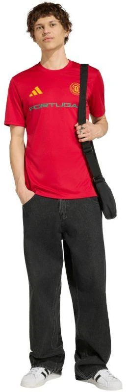 adidas Portugal 26 išvykos aprangos marškinėliai, raudoni KH2310