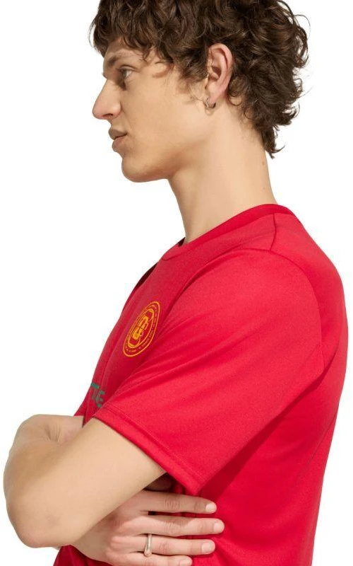 adidas Portugal 26 išvykos aprangos marškinėliai, raudoni KH2310