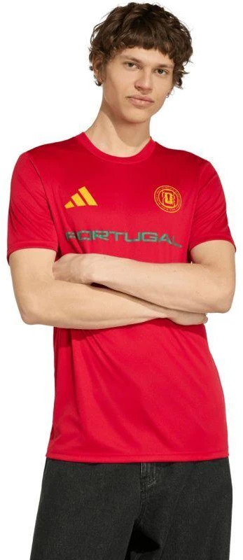 adidas Portugal 26 išvykos aprangos marškinėliai, raudoni KH2310