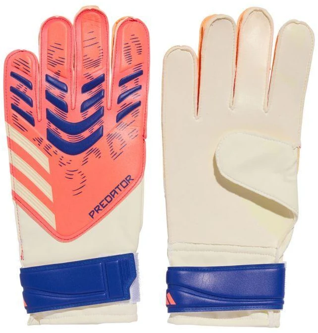 adidas Predator Treniruočių Vartininko Pirštinės Baltos ir Oranžinės JN5355