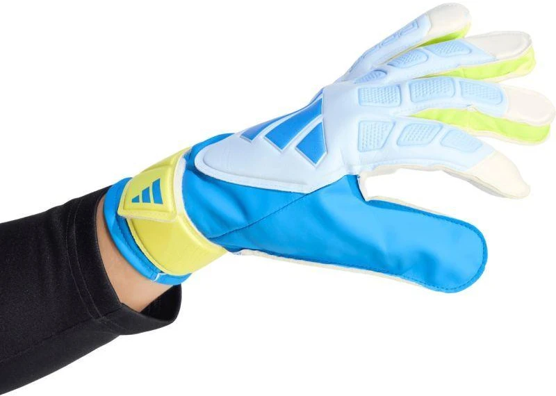 adidas Predator Treniruočių Vartininko Pirštinės Baltos, Geltonos ir Mėlynos KA7786