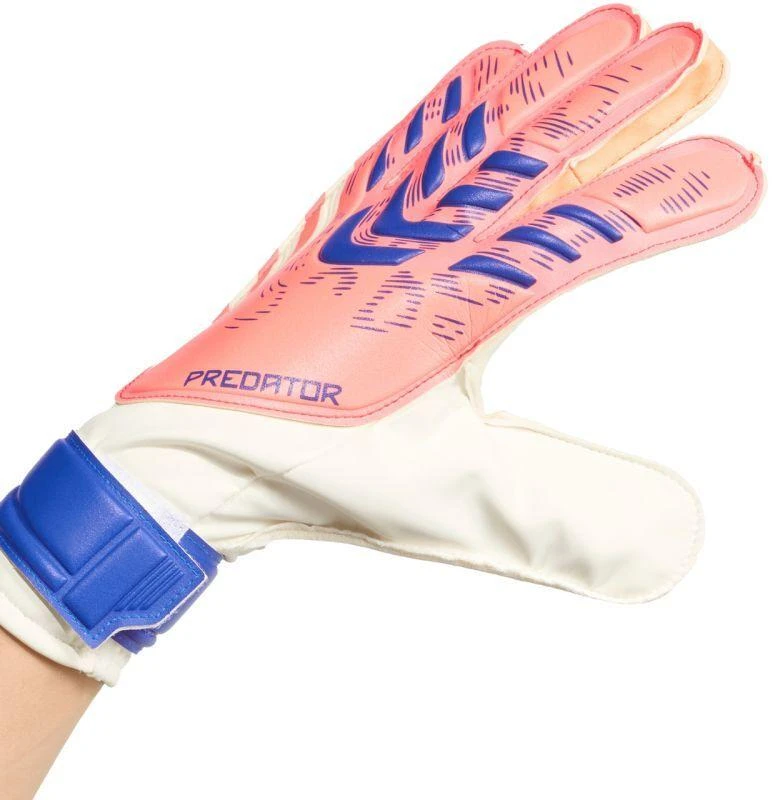 adidas Predator Treniruočių Vartininko Pirštinės Baltos ir Oranžinės JN5355