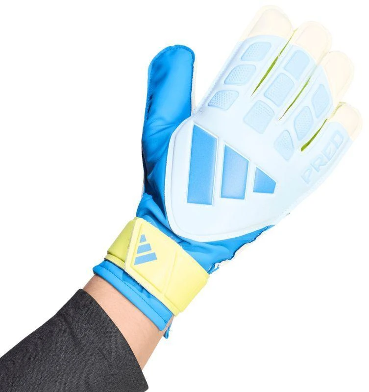 adidas Predator Treniruočių Vartininko Pirštinės Baltos, Geltonos ir Mėlynos KA7786