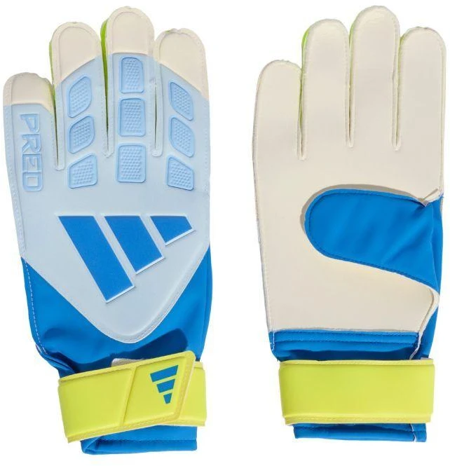 adidas Predator Treniruočių Vartininko Pirštinės Baltos, Geltonos ir Mėlynos KA7786