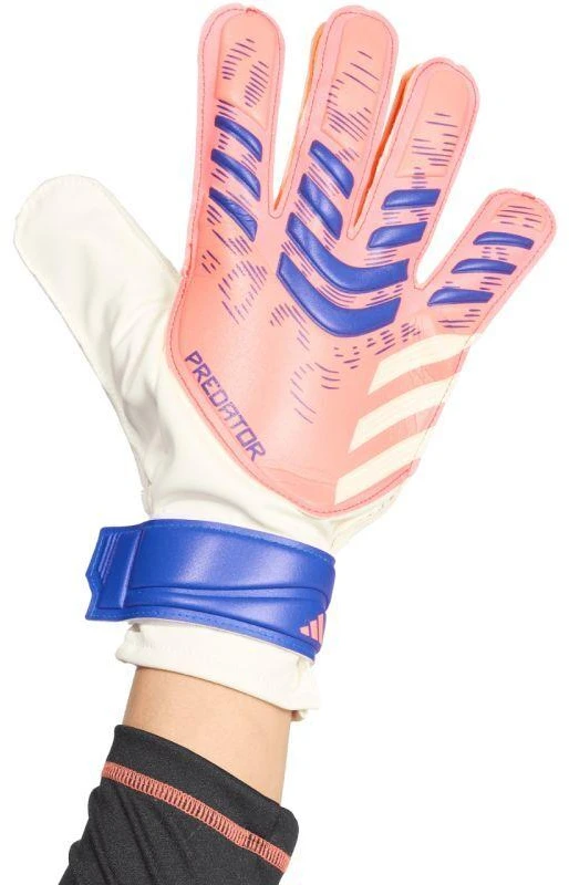 adidas Predator Treniruočių Vartininko Pirštinės Baltos ir Oranžinės JN5355