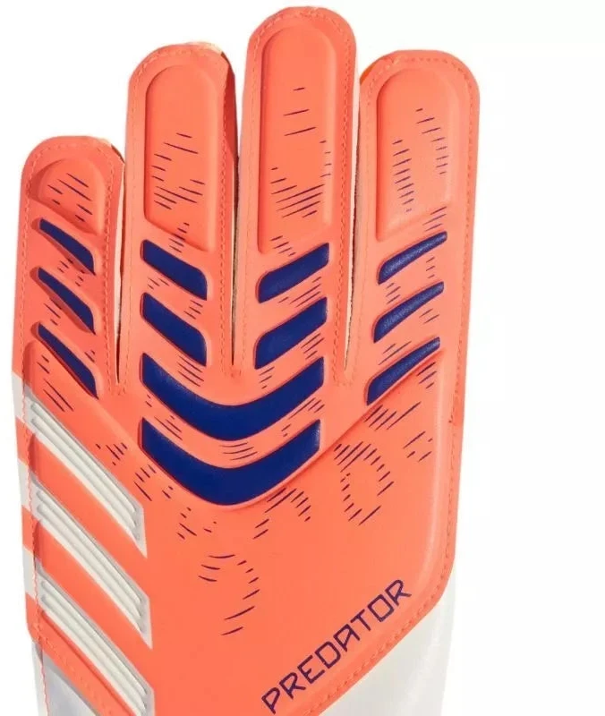 adidas Predator Vaikų Treniruočių Vartininko Pirštinės Baltos ir Oranžinės JN5361