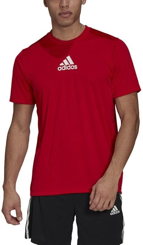 adidas Primeblue Sukurta judėjimui Sportiniai 3-Stripes marškinėliai M GM4318