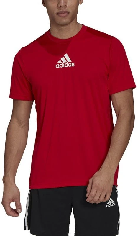 adidas Primeblue Sukurta judėjimui Sportiniai 3-Stripes marškinėliai M GM4318