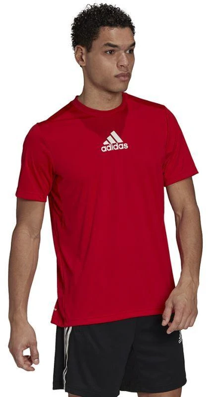 adidas Primeblue Sukurta judėjimui Sportiniai 3-Stripes marškinėliai M GM4318