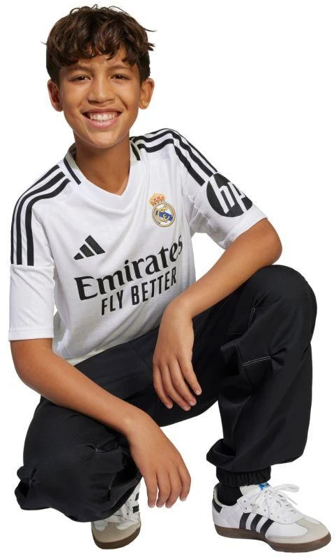 adidas Real Madrid 24/25 Vaikų namų marškinėliai Balta JX2139