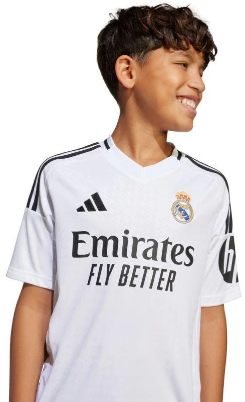 adidas Real Madrid 24/25 Vaikų namų marškinėliai Balta JX2139