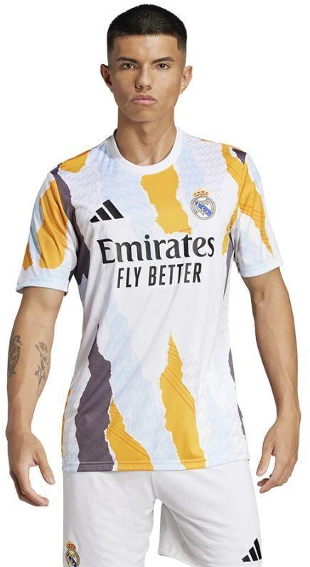Adidas Real Madrid „Pre-Match“ M JJ3493 marškinėliai