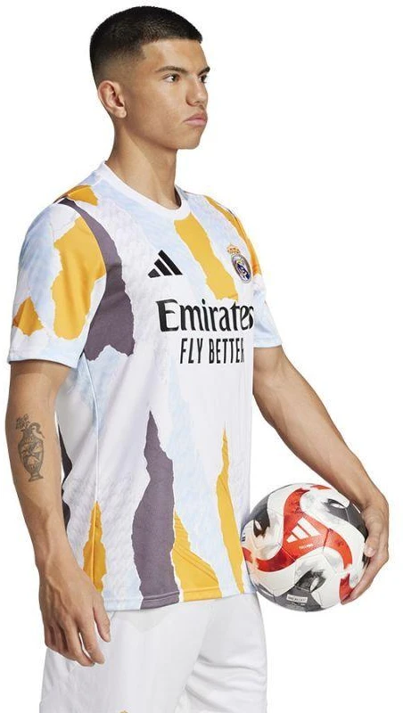 Adidas Real Madrid „Pre-Match“ M JJ3493 marškinėliai
