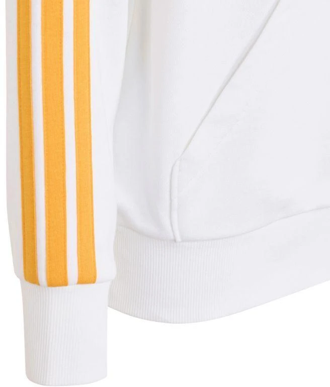 „adidas Real Madrid“ vaikiškas džemperis su gobtuvu, baltas, KG2953