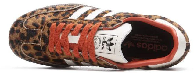 Adidas Samba OG W Leopard Preloved Raudona bateliai JI2734