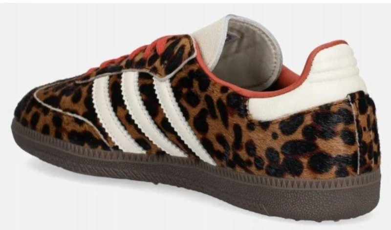 Adidas Samba OG W Leopard Preloved Raudona bateliai JI2734