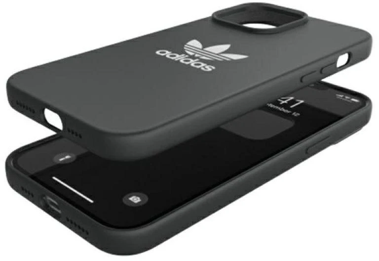 Dėklas Adidas OR Silicone Apple iPhone 13 Pro Max 6,7″ juodos spalvos 47150