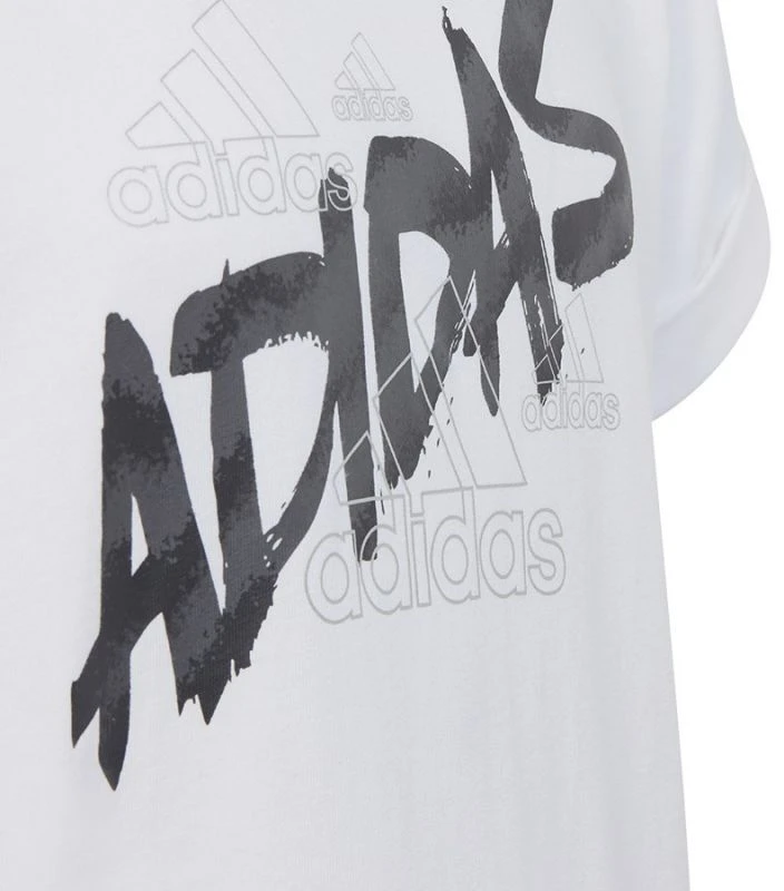 adidas šokių marškinėliai su mazgu berniukams HR5818
