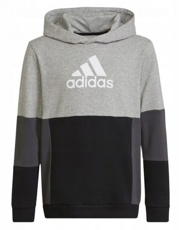 Adidas Spalvų Blokų Džemperis su Gobtuvu Jr HN8563