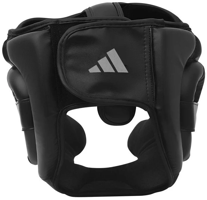adidas Speed Pro bokso šalmas juodas adiSBHG041