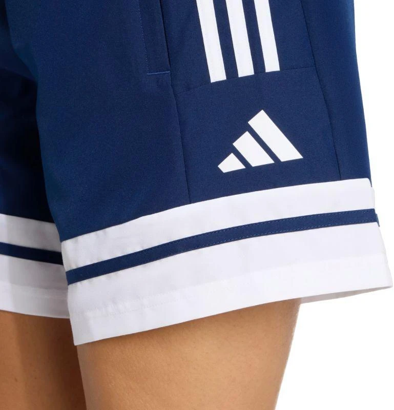 adidas Squadra 25 Downtime moteriški šortai tamsiai mėlynos spalvos JD3012
