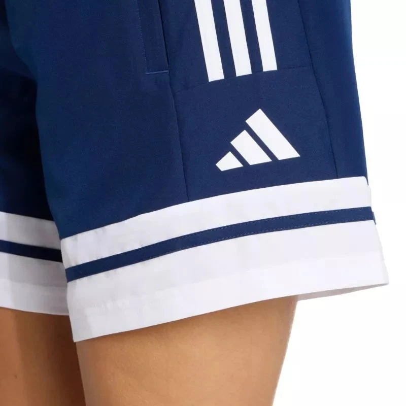 adidas Squadra 25 Downtime moteriški šortai tamsiai mėlynos spalvos JD3012