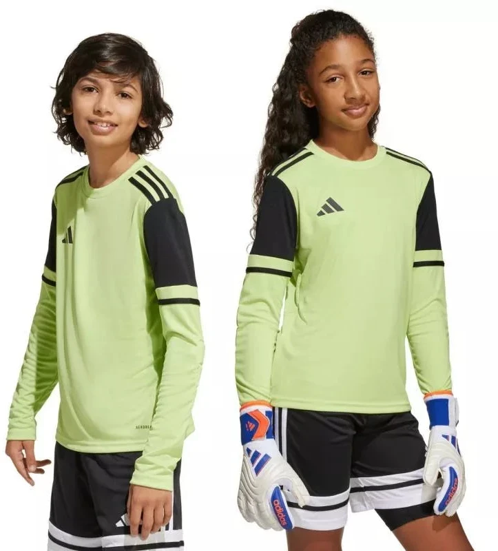 adidas Squadra 25 ilgomis rankovėmis jaunimo vartininko marškinėliai JJ1940