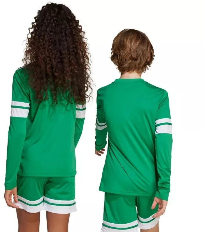 adidas Squadra 25 marškinėliai ilgomis rankovėmis vaikams žali JN7491